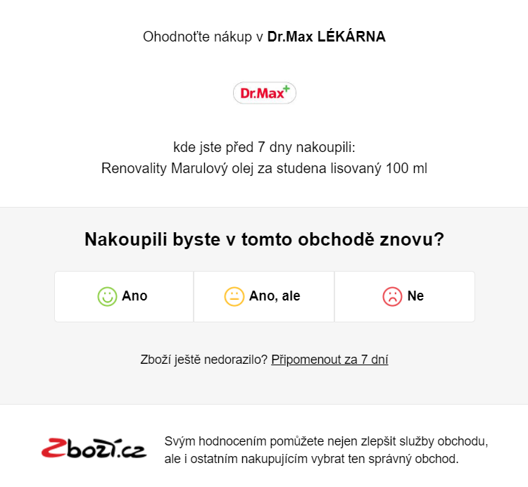 Jak napsat recenzi na zbozi CZ?